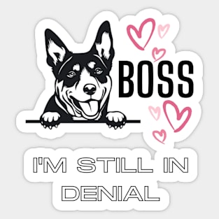 Kelpie Love - Boss of Me Sticker